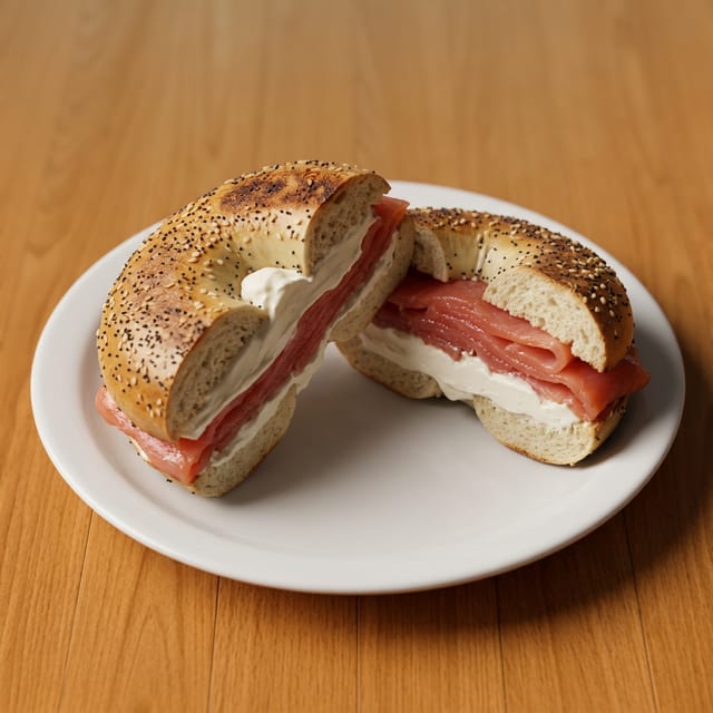 Bagel with Cream Cheese.