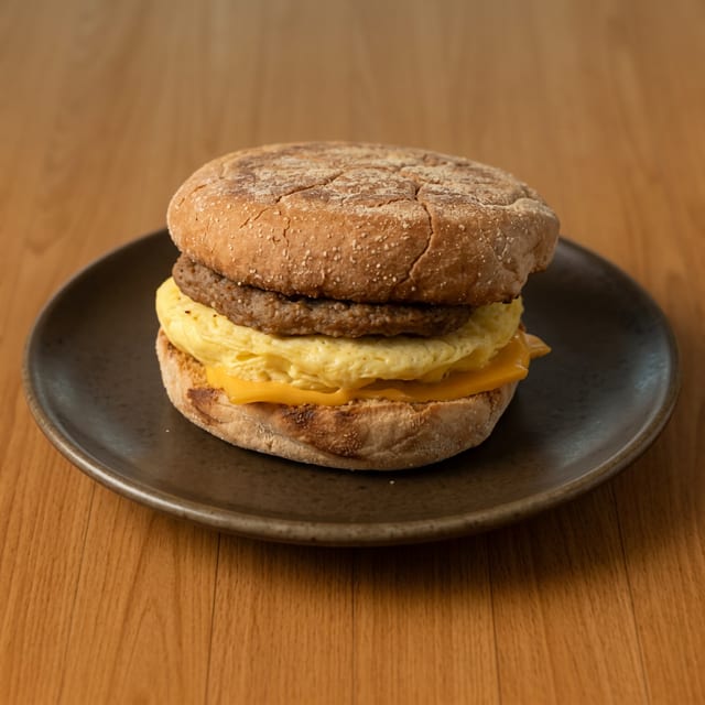 Sausage Egg Muffin.