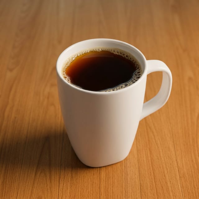 Fresh Brewed Coffee.