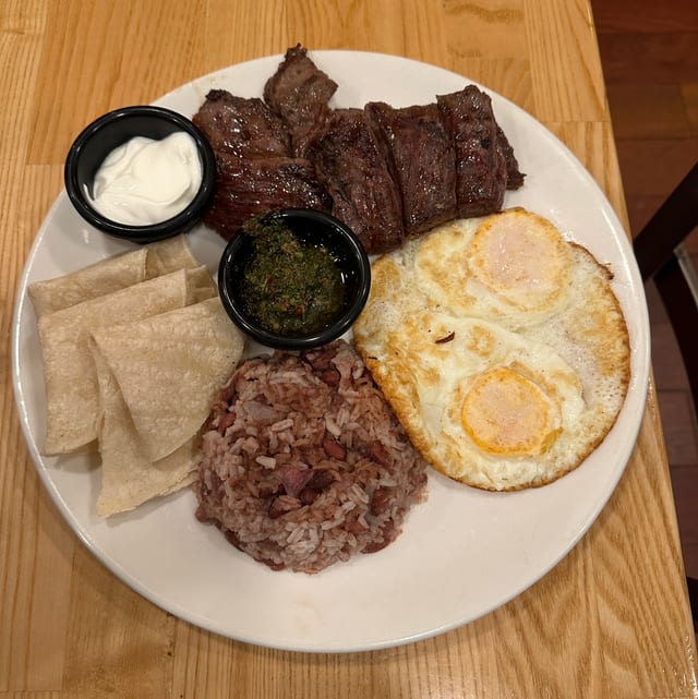 Steak And Eggs.